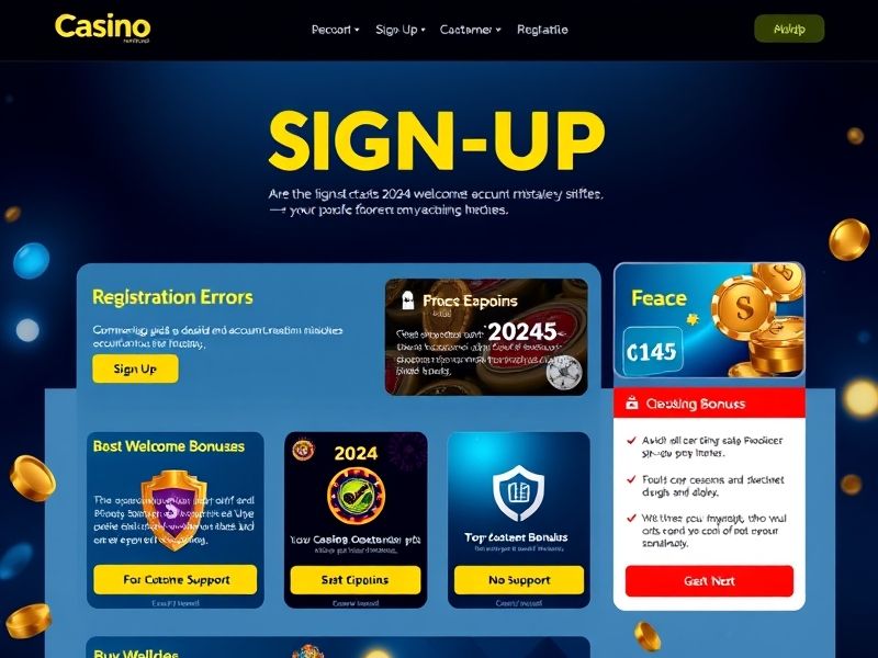 Learn the essentials of casino sign up processes, including tips for choosing reputable platforms, maximizing welcome bonuses, and ensuring secure account creation for online gambling.