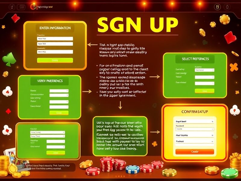Learn the essentials of casino sign up processes, including tips for choosing reputable platforms, maximizing welcome bonuses, and ensuring secure account creation for online gambling.